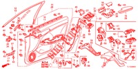 TUERVERKLEIDUNG, VORNE (LH) für Honda ACCORD DIESEL 2.2 S 4 Türen 6 gang-Schaltgetriebe 2013