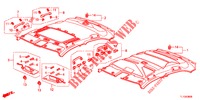 DACHVERKLEIDUNG  für Honda ACCORD DIESEL 2.2 S 4 Türen 5 gang automatikgetriebe 2013