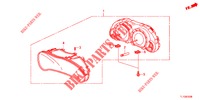DREHZAHLMESSER  für Honda ACCORD DIESEL 2.2 S 4 Türen 5 gang automatikgetriebe 2013