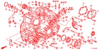 GETRIEBEGEHAEUSE (DIESEL) für Honda ACCORD DIESEL 2.2 S 4 Türen 5 gang automatikgetriebe 2013