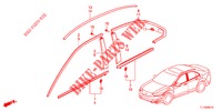 GRILL, VORNE/ZIERLEISTE  für Honda ACCORD DIESEL 2.2 S 4 Türen 5 gang automatikgetriebe 2013