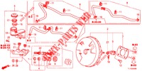 HAUPTBREMSZYLINDER/MASTER POWER (LH) für Honda ACCORD DIESEL 2.2 S 4 Türen 5 gang automatikgetriebe 2013