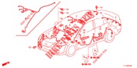 KABELBAUM (3) (LH) für Honda ACCORD DIESEL 2.2 S 4 Türen 5 gang automatikgetriebe 2013