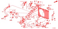 KUEHLERSCHLAUCH/RESERVETANK (DIESEL) für Honda ACCORD DIESEL 2.2 S 4 Türen 5 gang automatikgetriebe 2013