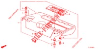 MOTORABDECKUNG (DIESEL) für Honda ACCORD DIESEL 2.2 S 4 Türen 5 gang automatikgetriebe 2013
