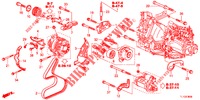 MOTORHALTERUNG (DIESEL) für Honda ACCORD DIESEL 2.2 S 4 Türen 5 gang automatikgetriebe 2013
