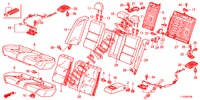 RUECKSITZ/SITZGURT,(2D)  für Honda ACCORD DIESEL 2.2 S 4 Türen 5 gang automatikgetriebe 2013