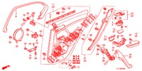 TUERVERKLEIDUNG, HINTEN(4D)  für Honda ACCORD DIESEL 2.2 S 4 Türen 5 gang automatikgetriebe 2013