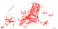 VORNE SITZKOMPONENTEN (D.) (SIEGE REGLAGE MANUEL) für Honda ACCORD DIESEL 2.2 S 4 Türen 5 gang automatikgetriebe 2013
