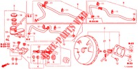 HAUPTBREMSZYLINDER/MASTER POWER (LH) für Honda ACCORD DIESEL 2.2 SH 4 Türen 6 gang-Schaltgetriebe 2013
