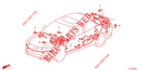 KABELBAUM (2) (LH) für Honda ACCORD DIESEL 2.2 SH 4 Türen 6 gang-Schaltgetriebe 2013