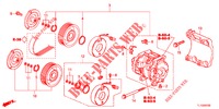 KLIMAANLAGE (COMPRESSEUR) (DIESEL) für Honda ACCORD DIESEL 2.2 SH 4 Türen 6 gang-Schaltgetriebe 2013