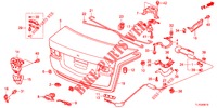 KOFFERRAUMDECKEL(4D)  für Honda ACCORD DIESEL 2.2 SH 4 Türen 6 gang-Schaltgetriebe 2013