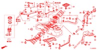 KRAFTSTOFFTANK (DIESEL) für Honda ACCORD DIESEL 2.2 SH 4 Türen 6 gang-Schaltgetriebe 2013