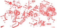 MOTORHALTERUNG (DIESEL) für Honda ACCORD DIESEL 2.2 SH 4 Türen 6 gang-Schaltgetriebe 2013