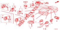 SCHALTER (LH) für Honda ACCORD DIESEL 2.2 SH 4 Türen 6 gang-Schaltgetriebe 2013