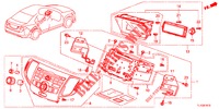 AUDIOEINHEIT  für Honda ACCORD 2.4 EXECUTIVE 4 Türen 6 gang-Schaltgetriebe 2013