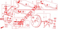 HAUPTBREMSZYLINDER/MASTER POWER (LH) für Honda ACCORD 2.4 EXECUTIVE 4 Türen 6 gang-Schaltgetriebe 2013