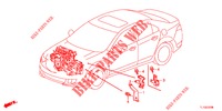 MOTORKABELBAUM, STREBE(1.7L)(RH)  für Honda ACCORD 2.4 EXECUTIVE 4 Türen 6 gang-Schaltgetriebe 2013