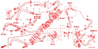 WASSERSCHLAUCH/HEIZUNGSSCHACHT (2.4L) für Honda ACCORD 2.4 EXECUTIVE 4 Türen 6 gang-Schaltgetriebe 2013