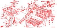 ZYLINDERBLOCK/OELWANNE (2.4L) für Honda ACCORD 2.4 EXECUTIVE 4 Türen 6 gang-Schaltgetriebe 2013