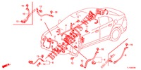 KABELBAUM (1) (LH) für Honda ACCORD 2.4 EXECUTIVE 4 Türen 5 gang automatikgetriebe 2013