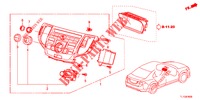 MITTLERES MODUL (NAVIGATION) für Honda ACCORD 2.4 EXECUTIVE 4 Türen 5 gang automatikgetriebe 2013