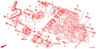 MOTORHALTERUNG (2.4L) für Honda ACCORD 2.4 EXECUTIVE 4 Türen 5 gang automatikgetriebe 2013