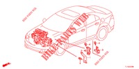 MOTORKABELBAUM, STREBE(1.7L)(RH)  für Honda ACCORD 2.4 EXECUTIVE 4 Türen 5 gang automatikgetriebe 2013