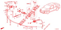 SCHEINWERFERWASCHER(S)  für Honda ACCORD 2.4 EXECUTIVE 4 Türen 5 gang automatikgetriebe 2013