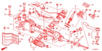 SERVOLENKGETRIEBE (EPS) (LH) für Honda ACCORD 2.4 EXECUTIVE 4 Türen 5 gang automatikgetriebe 2013