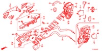 TUERSCHLOESSER, HINTEN/AEUSSERER GRIFF  für Honda ACCORD 2.4 EXECUTIVE 4 Türen 5 gang automatikgetriebe 2013