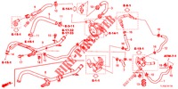 WASSERSCHLAUCH/HEIZUNGSSCHACHT (2.4L) für Honda ACCORD 2.4 EXECUTIVE 4 Türen 5 gang automatikgetriebe 2013