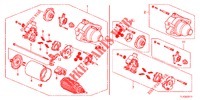 ANLASSER (MITSUBA) (2.4L) für Honda ACCORD 2.4 S 4 Türen 6 gang-Schaltgetriebe 2013