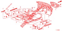 BODENMATTE/ISOLATOR  für Honda ACCORD 2.4 S 4 Türen 6 gang-Schaltgetriebe 2013