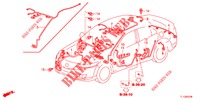 KABELBAUM (3) (LH) für Honda ACCORD 2.4 S 4 Türen 6 gang-Schaltgetriebe 2013