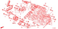 MOTORHALTERUNG (2.4L) für Honda ACCORD 2.4 S 4 Türen 6 gang-Schaltgetriebe 2013