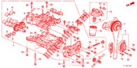 OELPUMPE (2.4L) für Honda ACCORD 2.4 S 4 Türen 6 gang-Schaltgetriebe 2013