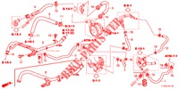 WASSERSCHLAUCH/HEIZUNGSSCHACHT (2.4L) für Honda ACCORD 2.4 S 4 Türen 6 gang-Schaltgetriebe 2013