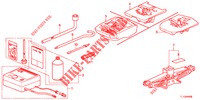 WERKZEUGE/WAGENHEBER  für Honda ACCORD 2.4 S 4 Türen 6 gang-Schaltgetriebe 2013