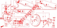 HAUPTBREMSZYLINDER/MASTER POWER (LH) für Honda ACCORD 2.4 S 4 Türen 5 gang automatikgetriebe 2013