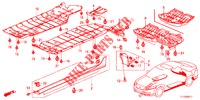 SEITENSCHWELLER ZIERLEISTE/GEHAEUSEUNTERTEIL  für Honda ACCORD 2.4 S 4 Türen 5 gang automatikgetriebe 2013