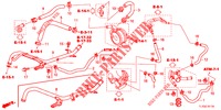 WASSERSCHLAUCH/HEIZUNGSSCHACHT (2.4L) für Honda ACCORD 2.4 S 4 Türen 5 gang automatikgetriebe 2013