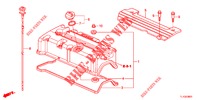 ZYLINDERKOPFDECKEL (2.4L) für Honda ACCORD 2.4 S 4 Türen 5 gang automatikgetriebe 2013