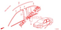GRILL, VORNE/ZIERLEISTE  für Honda ACCORD 2.0 COMFORT 4 Türen 6 gang-Schaltgetriebe 2014