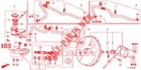 HAUPTBREMSZYLINDER/MASTER POWER (LH) für Honda ACCORD 2.0 COMFORT 4 Türen 6 gang-Schaltgetriebe 2014