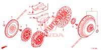 KUPPLUNG/DREHMOMENTWANDLER  für Honda ACCORD 2.0 COMFORT 4 Türen 6 gang-Schaltgetriebe 2014