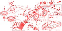 RADIOANTENNE/LAUTSPRECHER (LH) für Honda ACCORD 2.0 COMFORT 4 Türen 6 gang-Schaltgetriebe 2014