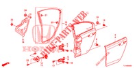 TUERBLECHE, HINTEN(4D)  für Honda ACCORD 2.0 COMFORT 4 Türen 6 gang-Schaltgetriebe 2014