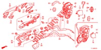 TUERSCHLOESSER, HINTEN/AEUSSERER GRIFF  für Honda ACCORD 2.0 COMFORT 4 Türen 6 gang-Schaltgetriebe 2014